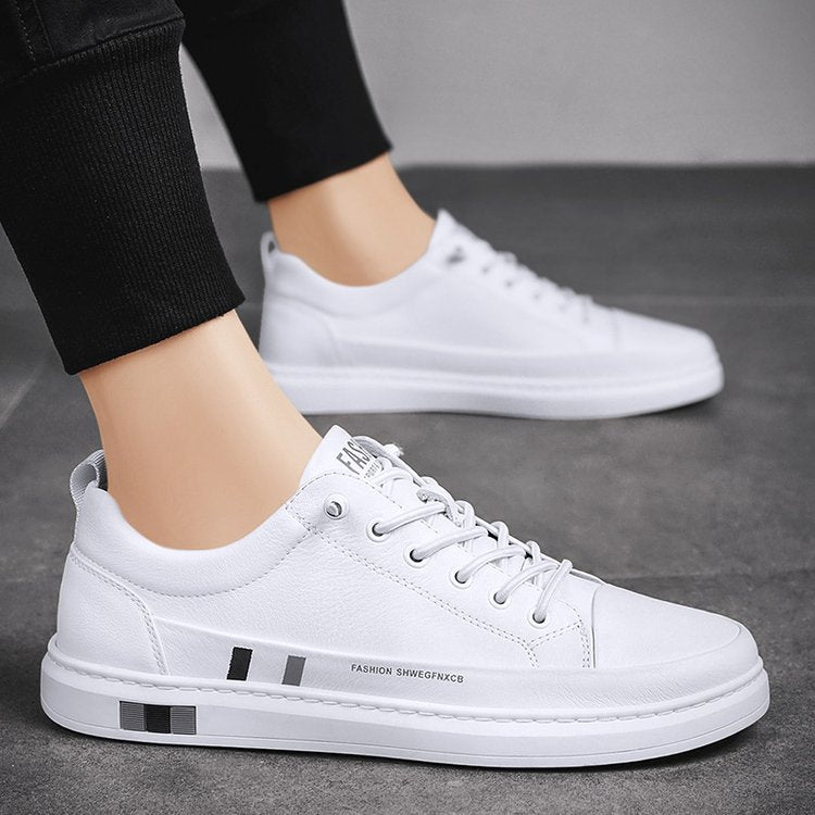 Nigel | Men's faux leather Slip-On Casual Shoes - Lightweight Breathable Everyday Shoes
