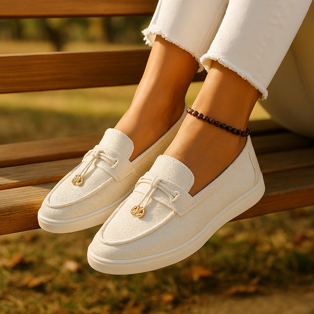 Eloise | Women's Smooth-Finish Loafers - Classic Everyday Flats