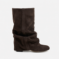 Hazel | Women's Slouchy Knee-High Boots – Rounded-Toe Everyday Fashion Boots