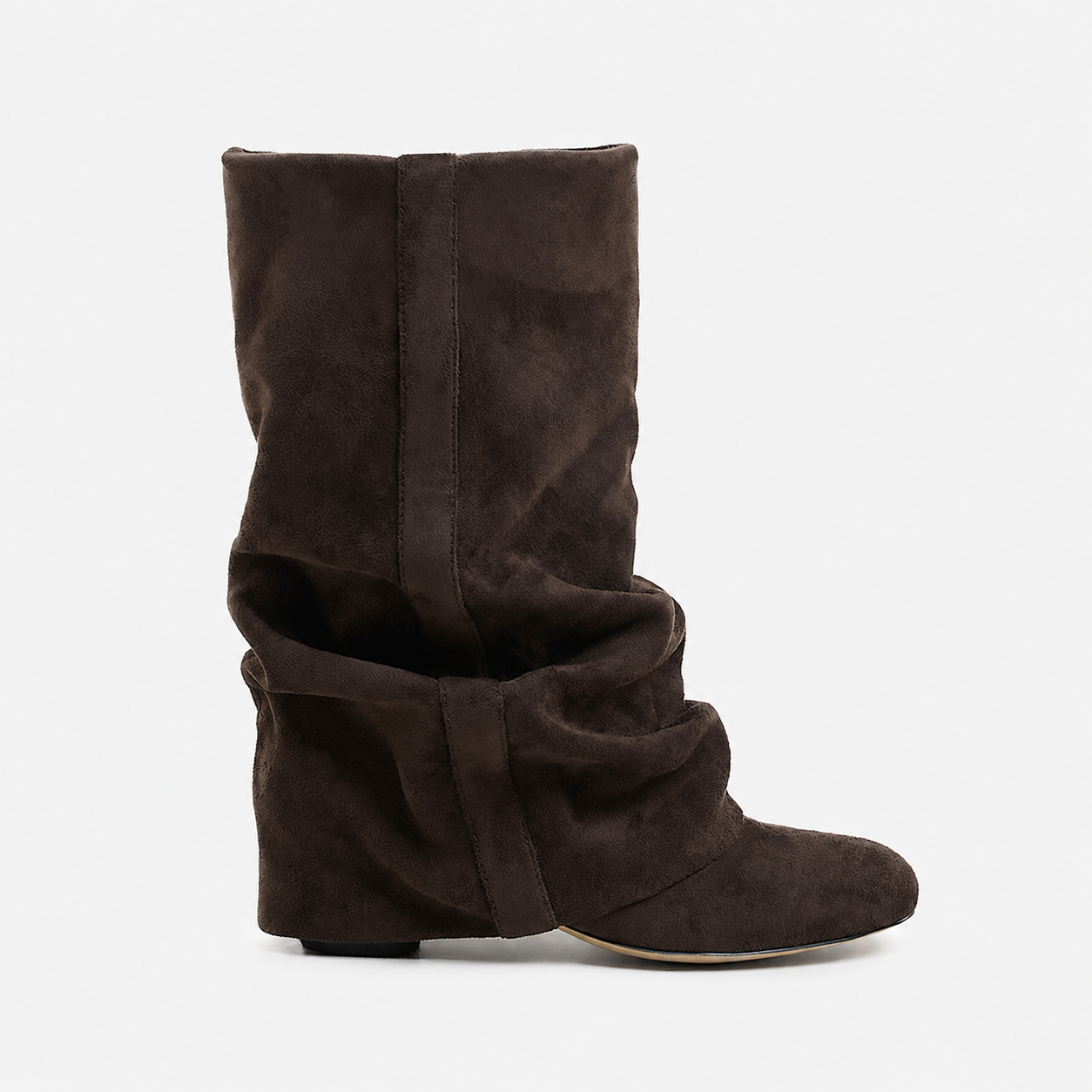 Hazel | Women's Slouchy Knee-High Boots – Rounded-Toe Everyday Fashion Boots