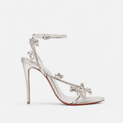 Aurelia | Women's Crystal Strappy Stiletto Heels – Elegant Evening Sandals