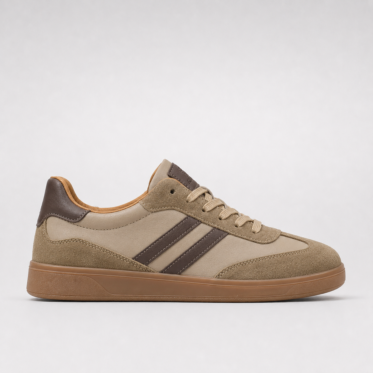 Mason | Men's Suede and Mesh Trainers – Gum-Sole Everyday Sneakers