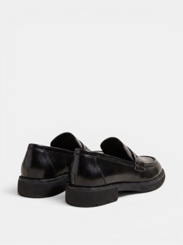 Mari | Women's Minimalist Penny Loafers - Low Heel Slip-On Office Shoes