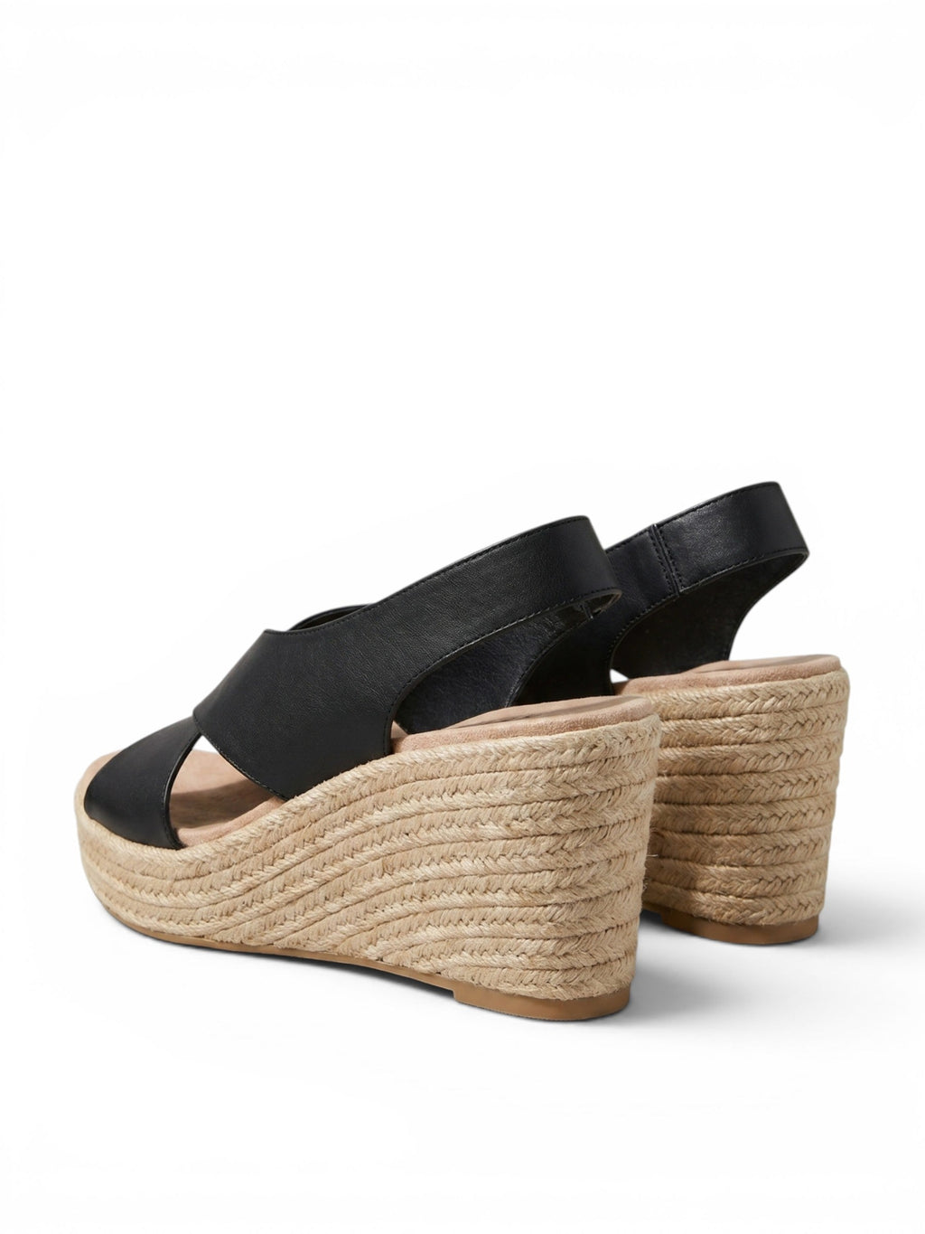 Sylvia | Women's Wedge Espadrille Sandals - Cross-Strap Summer Wedges
