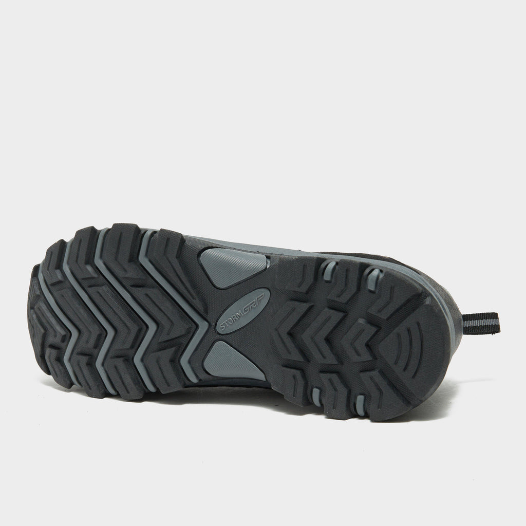 Warren | Men's Waterproof Walking Shoes - Faux Suede & Mesh Lace-Up Trainers