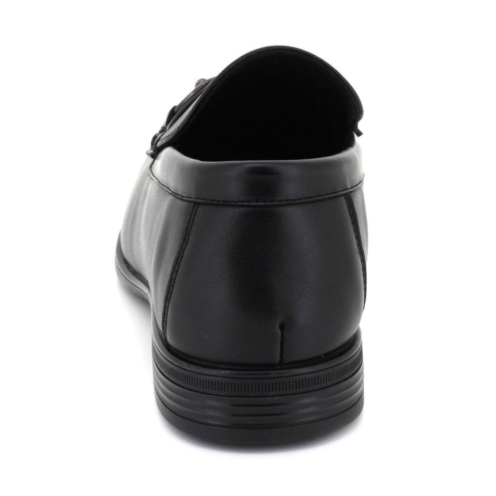 Winston | Men's Leather-Look Horsebit Loafers - Smart Casual Slip-On Shoes