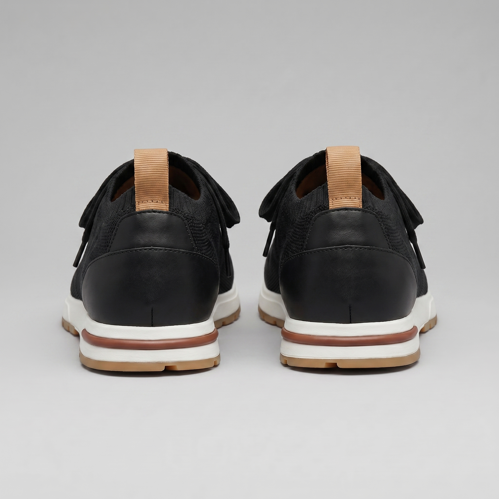 Mayfair | Men's Knit Sock Trainers – Lace-Up Smart-Casual Sneakers