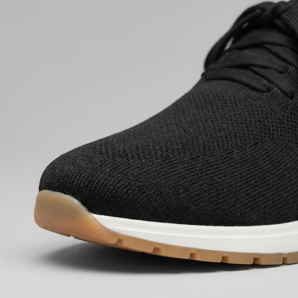 Mayfair | Men's Knit Sock Trainers – Lace-Up Smart-Casual Sneakers