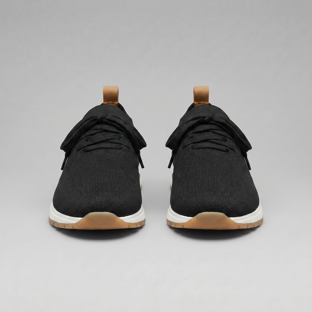 Mayfair | Men's Knit Sock Trainers – Lace-Up Smart-Casual Sneakers
