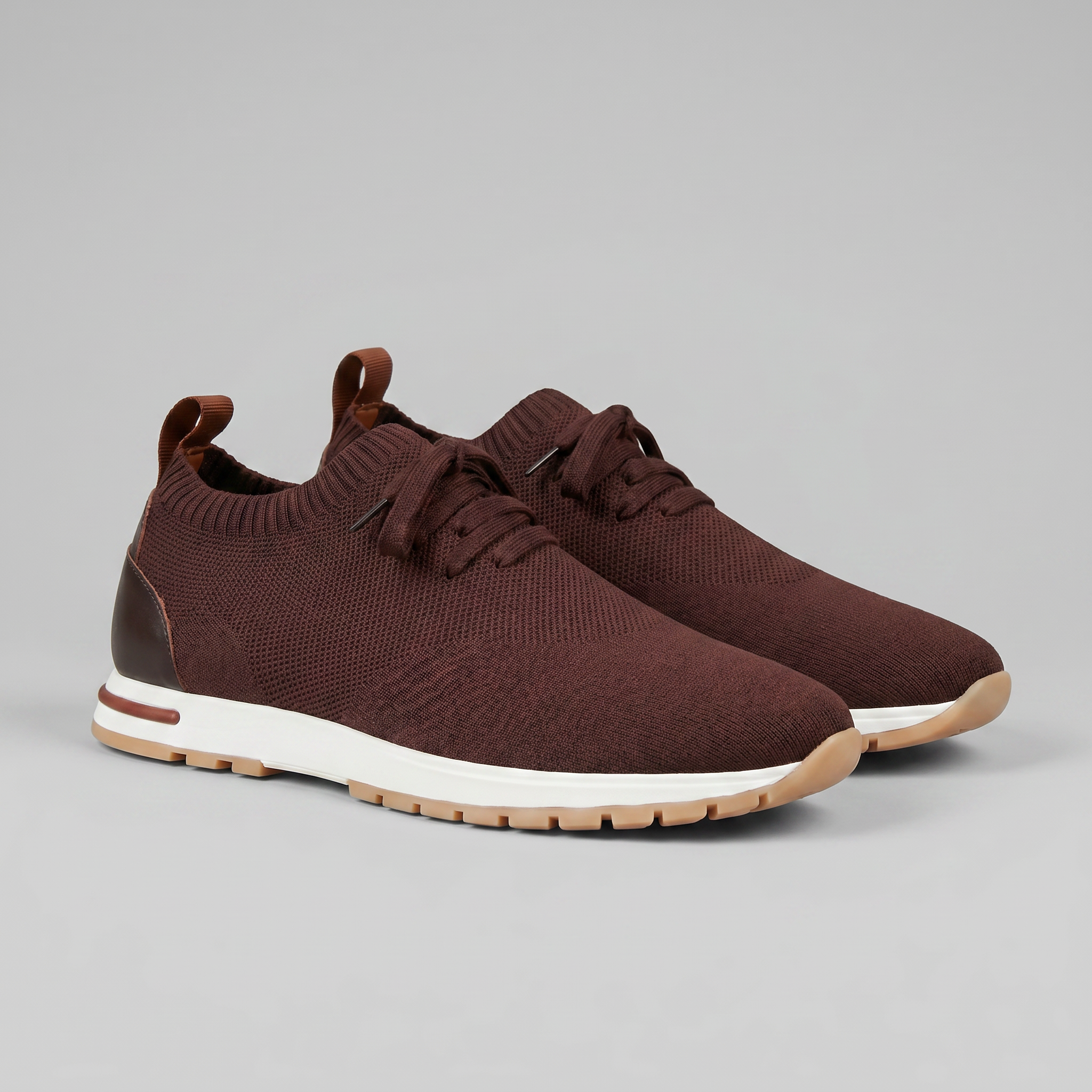 Mayfair | Men's Knit Sock Trainers – Lace-Up Smart-Casual Sneakers