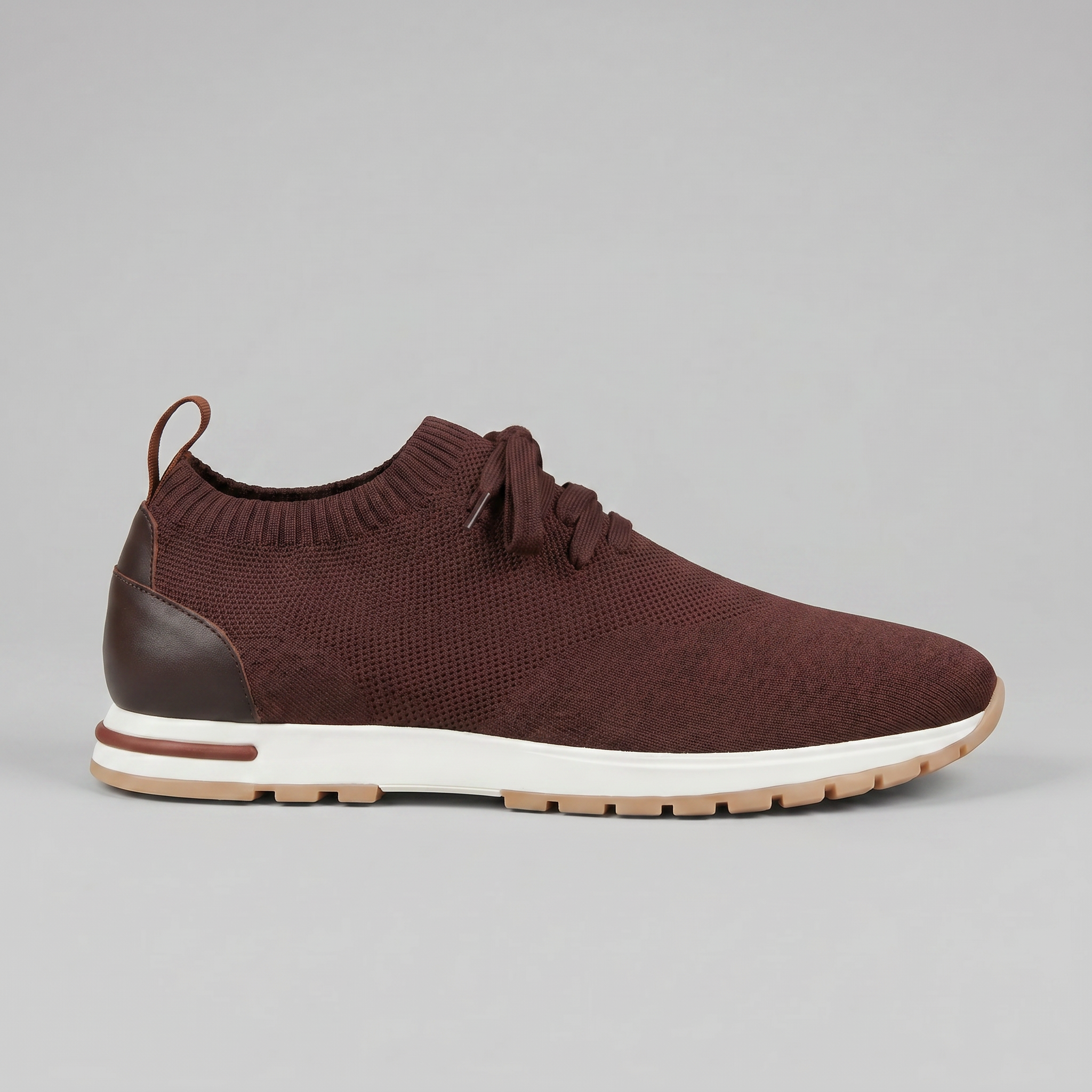 Mayfair | Men's Knit Sock Trainers – Lace-Up Smart-Casual Sneakers
