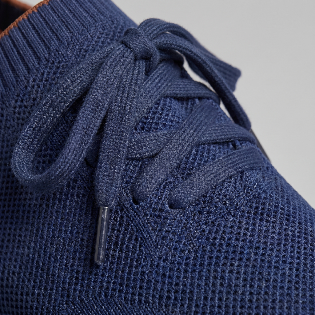 Mayfair | Men's Knit Sock Trainers – Lace-Up Smart-Casual Sneakers