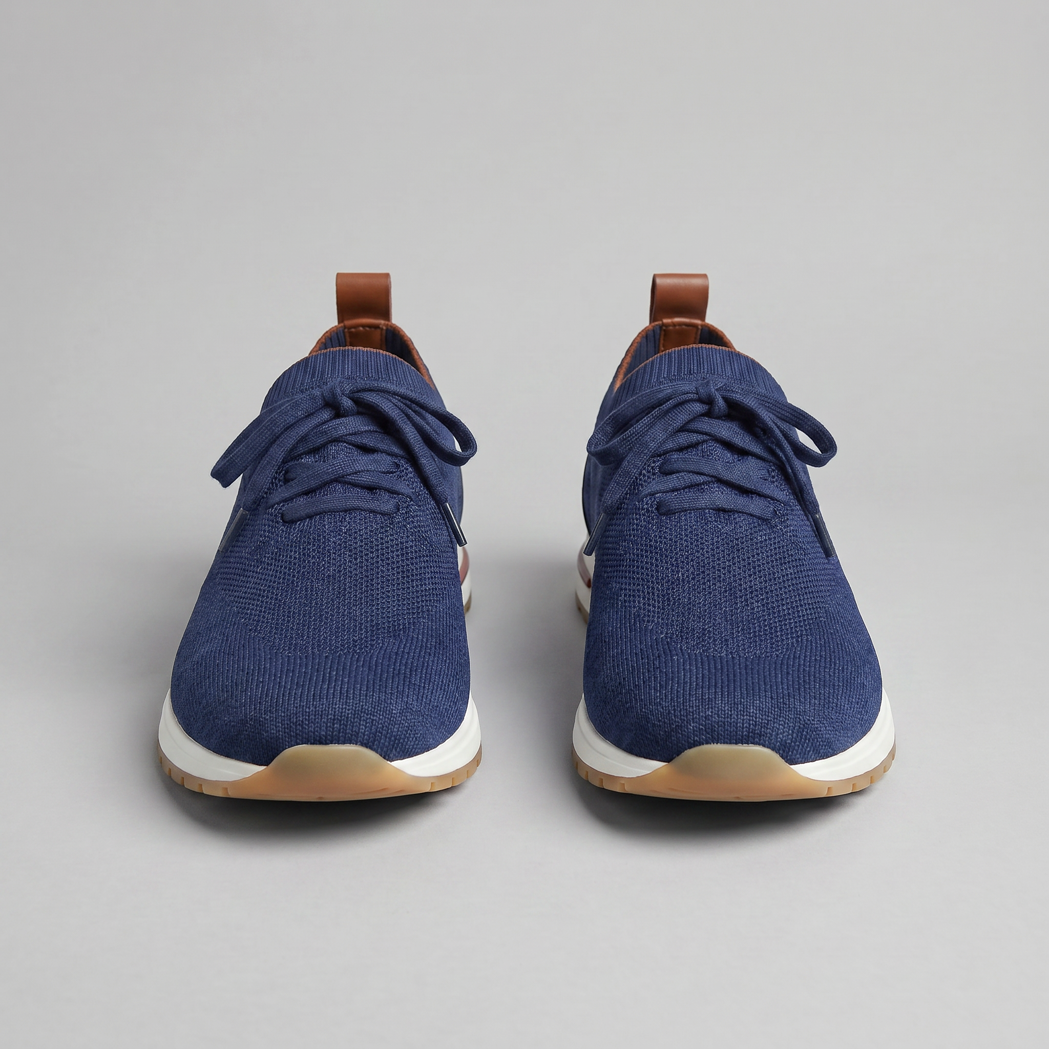 Mayfair | Men's Knit Sock Trainers – Lace-Up Smart-Casual Sneakers