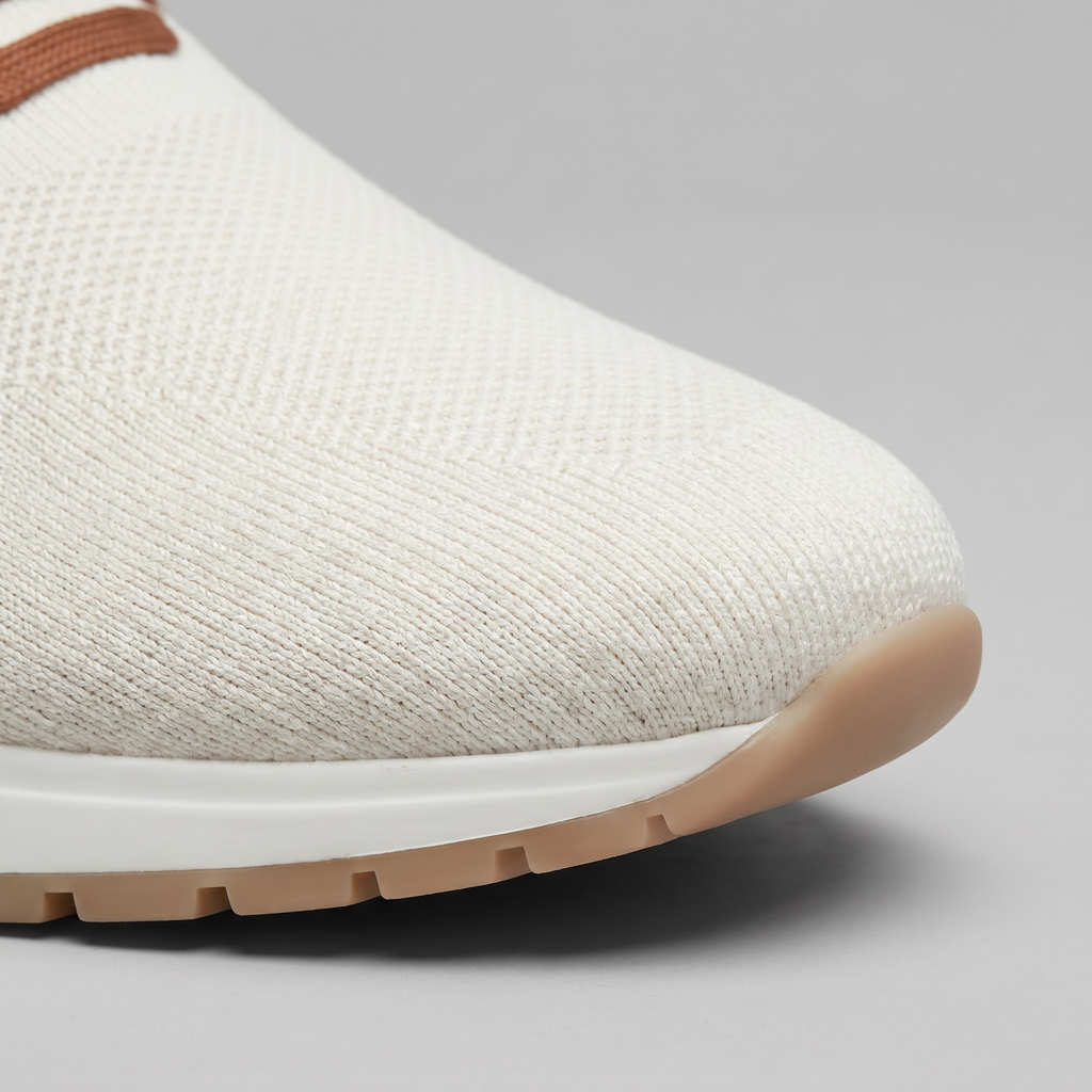 Mayfair | Men's Knit Sock Trainers – Lace-Up Smart-Casual Sneakers