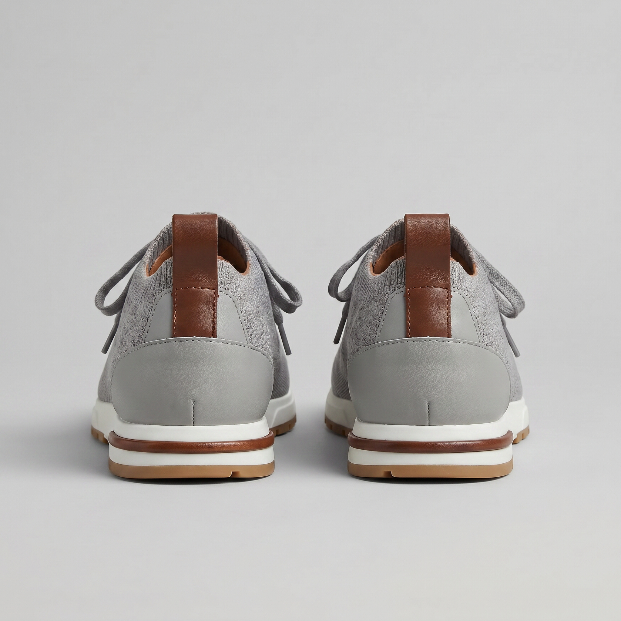Mayfair | Men's Knit Sock Trainers – Lace-Up Smart-Casual Sneakers