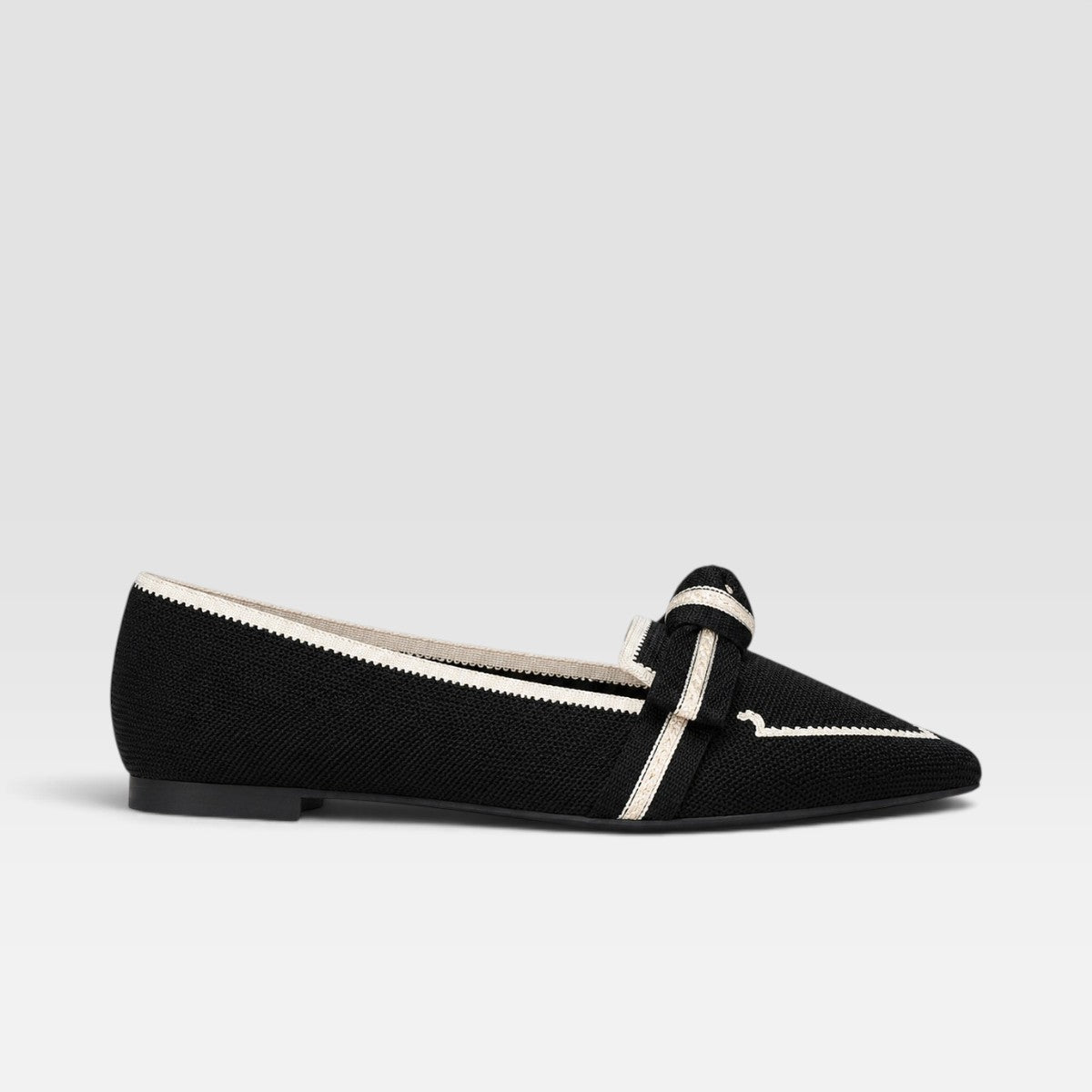 Georgina | Women's Leather-Look Loafer Flats - Smart-Casual Slip-On Shoes