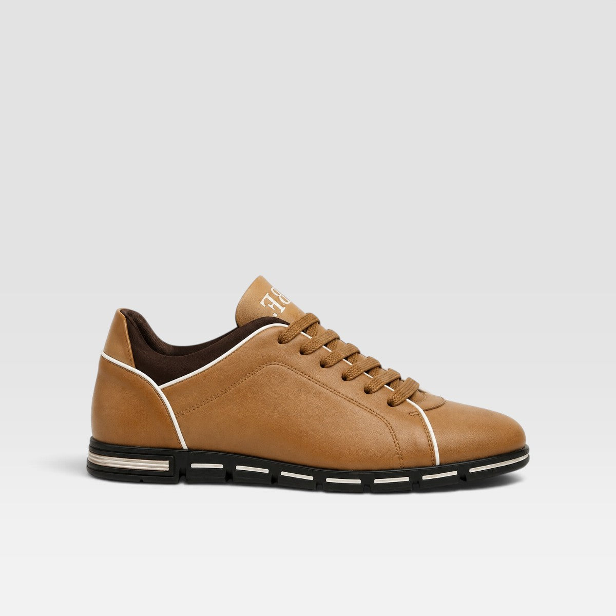 Callan | Men's Smart-Casual Low-Top Trainers - Lace-Up Everyday Shoes