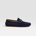 Ambrose | Men's Slip-On Loafers with Perforated Detail - Casual and Smart Loafers