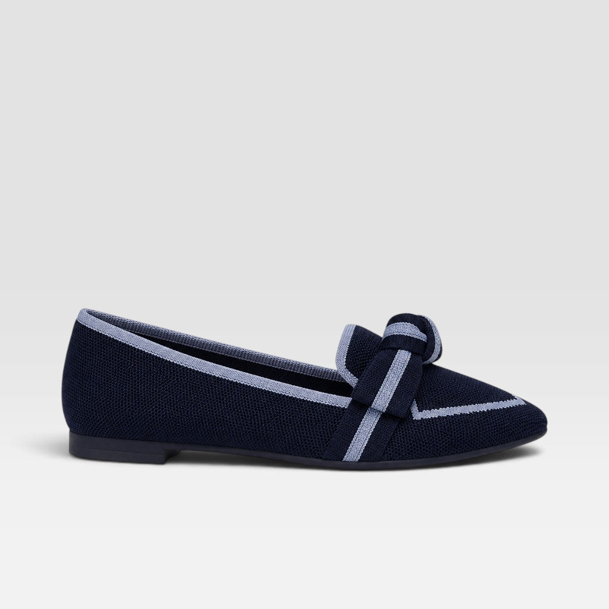 Georgina | Women's Leather-Look Loafer Flats - Smart-Casual Slip-On Shoes