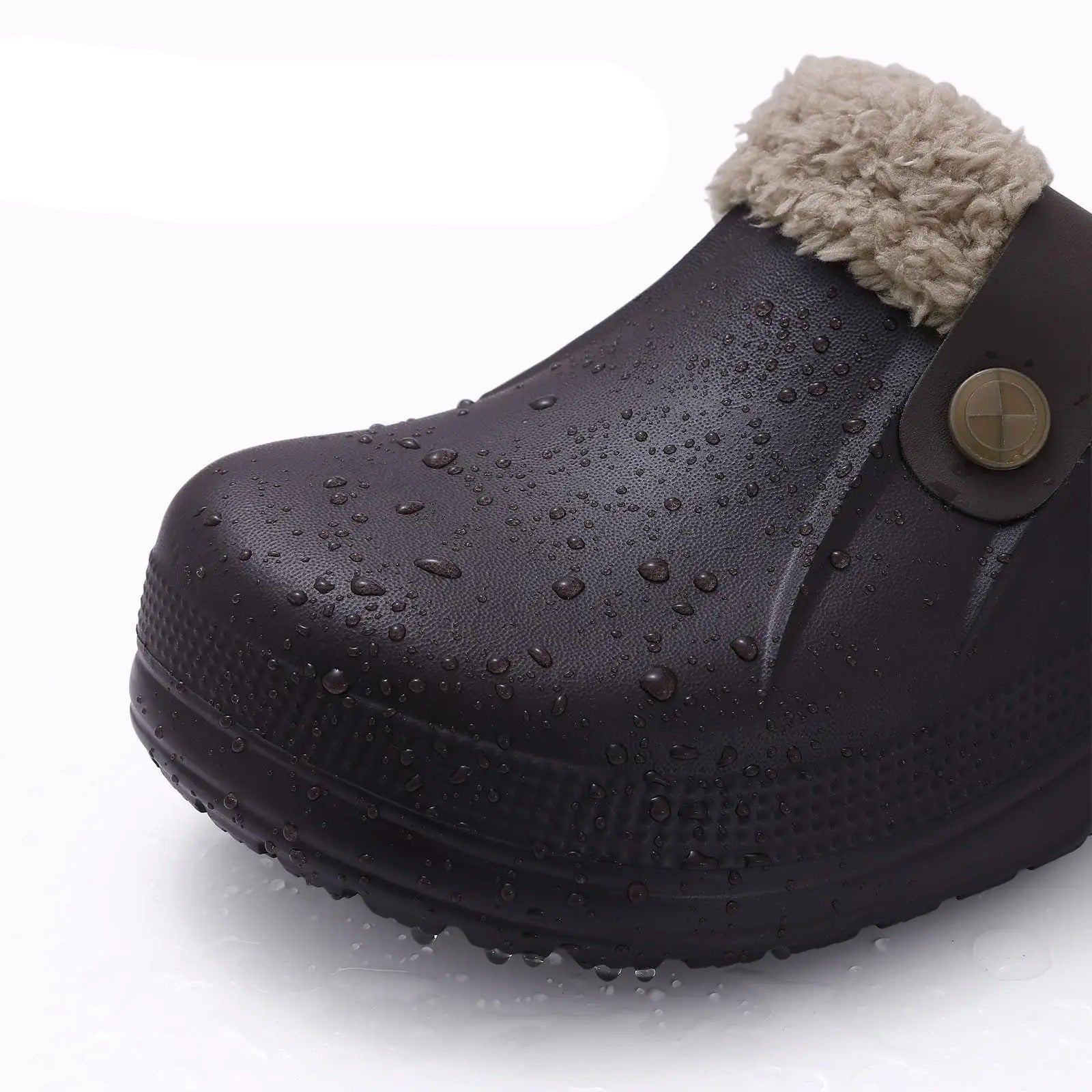 Truman | Men's Waterproof Winter Clogs - Fleece-Lined Indoor Outdoor Shoes