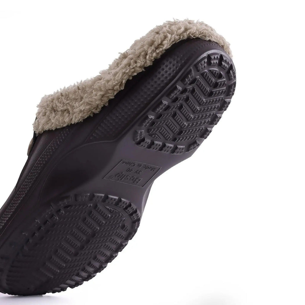 Truman | Men's Waterproof Winter Clogs - Fleece-Lined Indoor Outdoor Shoes