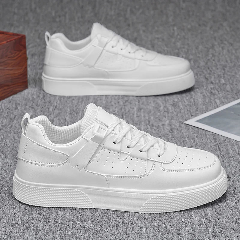 Griffin | Men's Lace-Up Casual Trainers - Lightweight Everyday Sneakers