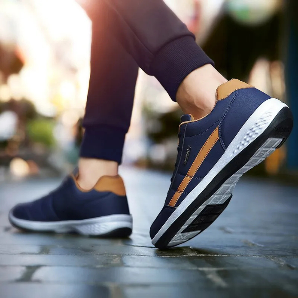 Lucas | Men's Lace-Up Trainers – Breathable Smart-Casual Sneakers