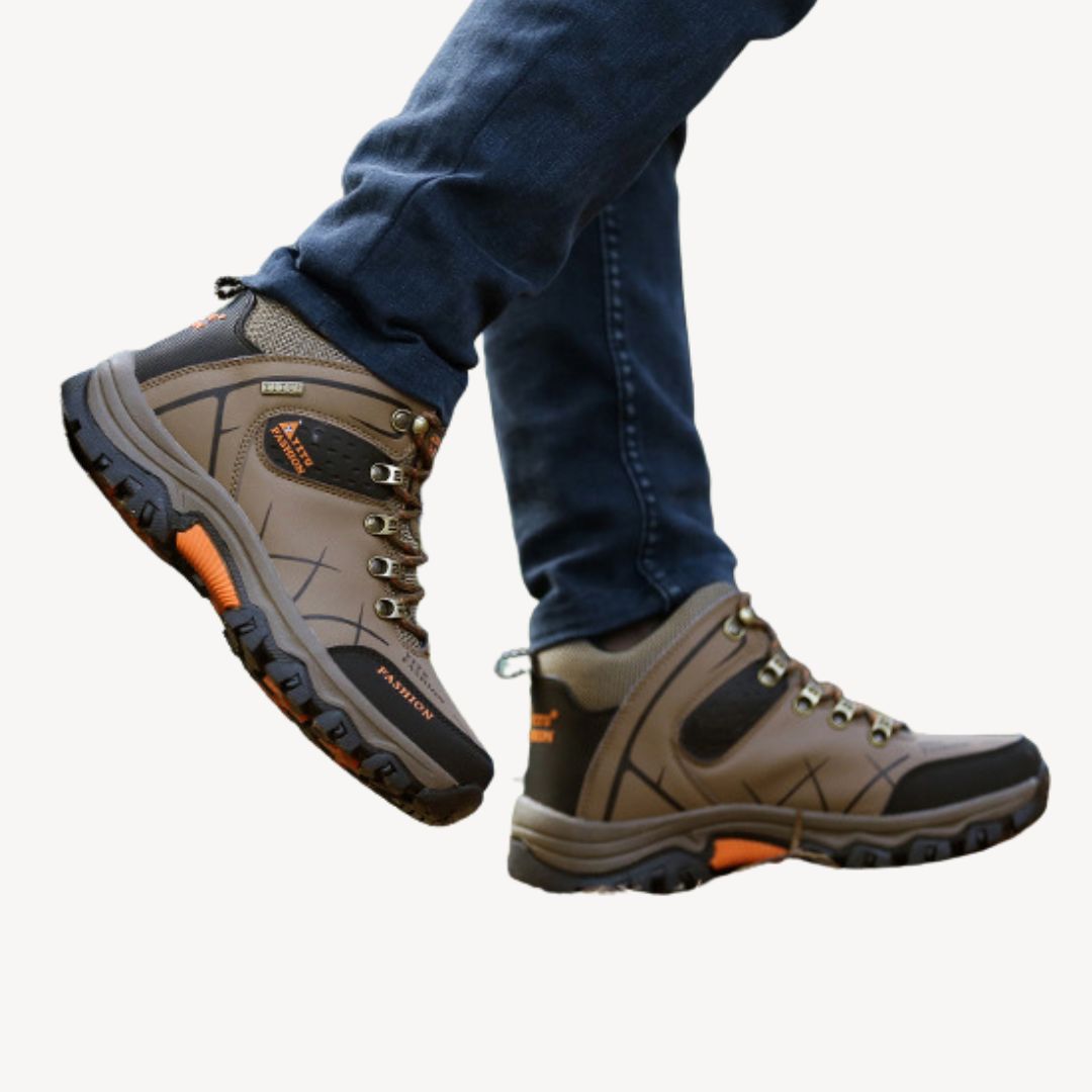Stanley | Men's Waterproof Hiking Boots - Rugged Lace-Up Walking Boots