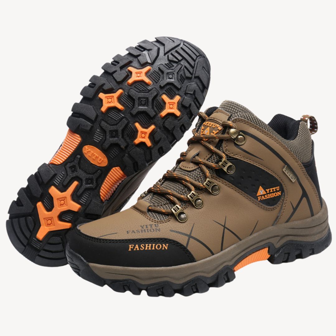 Stanley | Men's Waterproof Hiking Boots - Rugged Lace-Up Walking Boots
