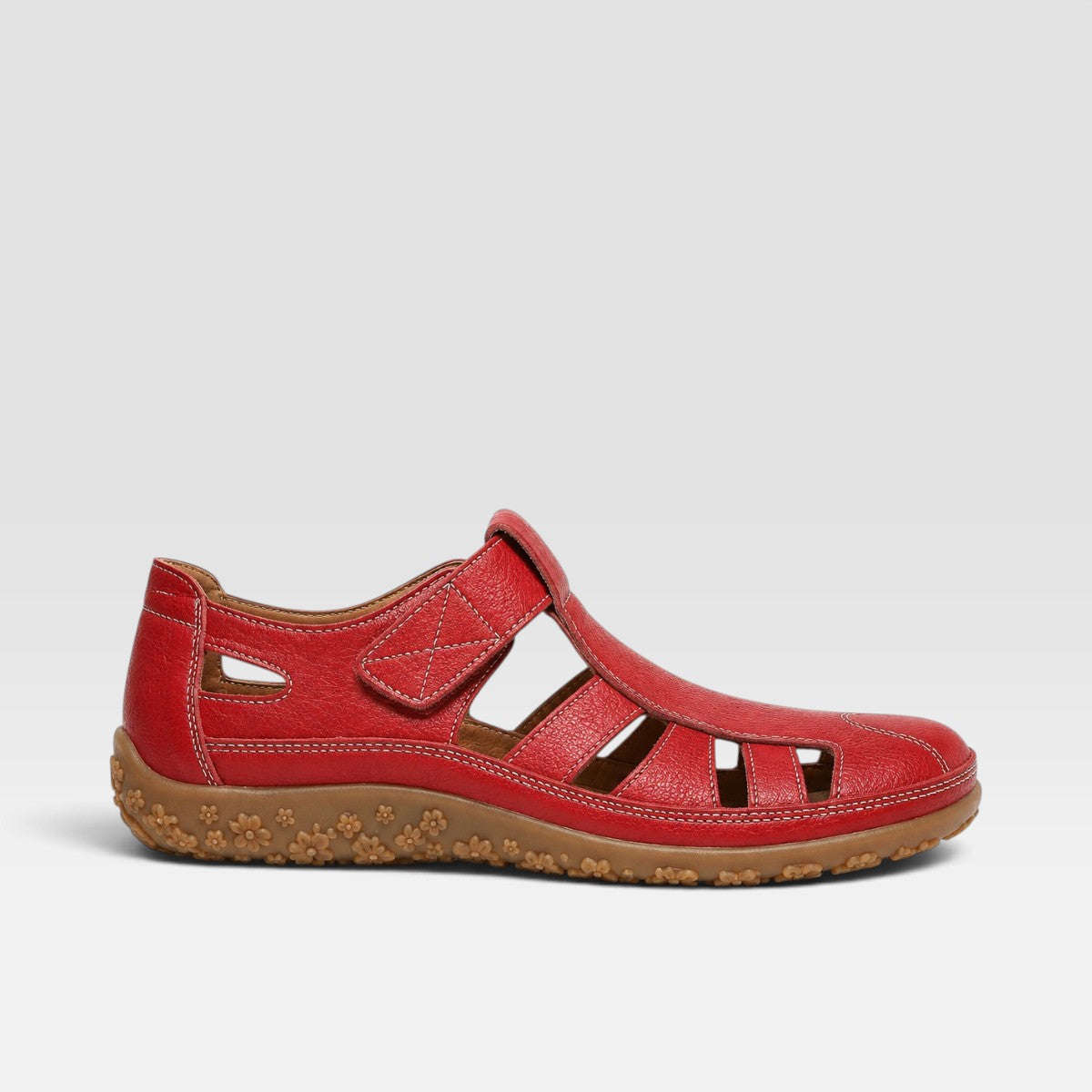Bettina | Women's Adjustable Strap Closed-Toe Sandals - Everyday Summer Sandals