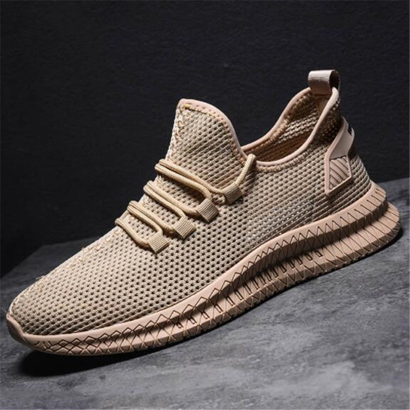 Rufus | Unisex Lightweight Sports Trainers - Breathable Lace-Up Trainers