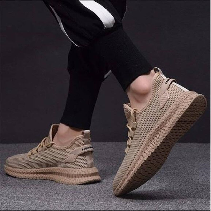 Rufus | Unisex Lightweight Sports Trainers - Breathable Lace-Up Trainers