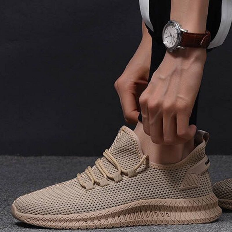 Rufus | Unisex Lightweight Sports Trainers - Breathable Lace-Up Trainers