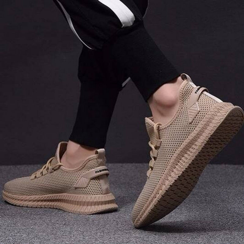 Rufus | Unisex Lightweight Sports Trainers - Breathable Lace-Up Trainers