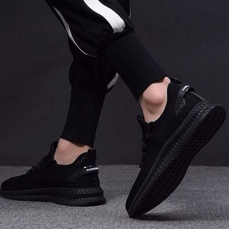 Rufus | Unisex Lightweight Sports Trainers - Breathable Lace-Up Trainers