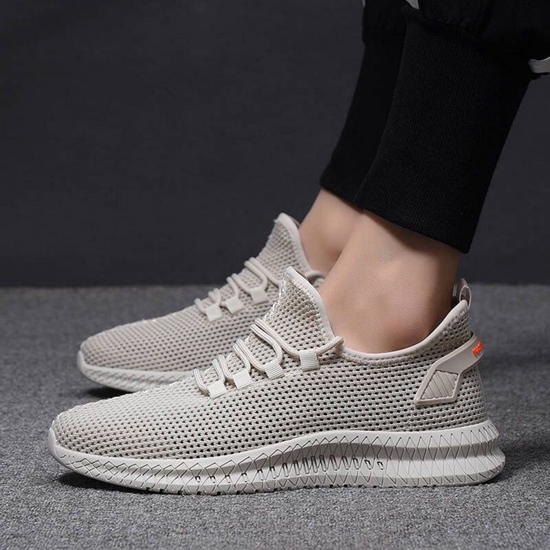 Rufus | Unisex Lightweight Sports Trainers - Breathable Lace-Up Trainers