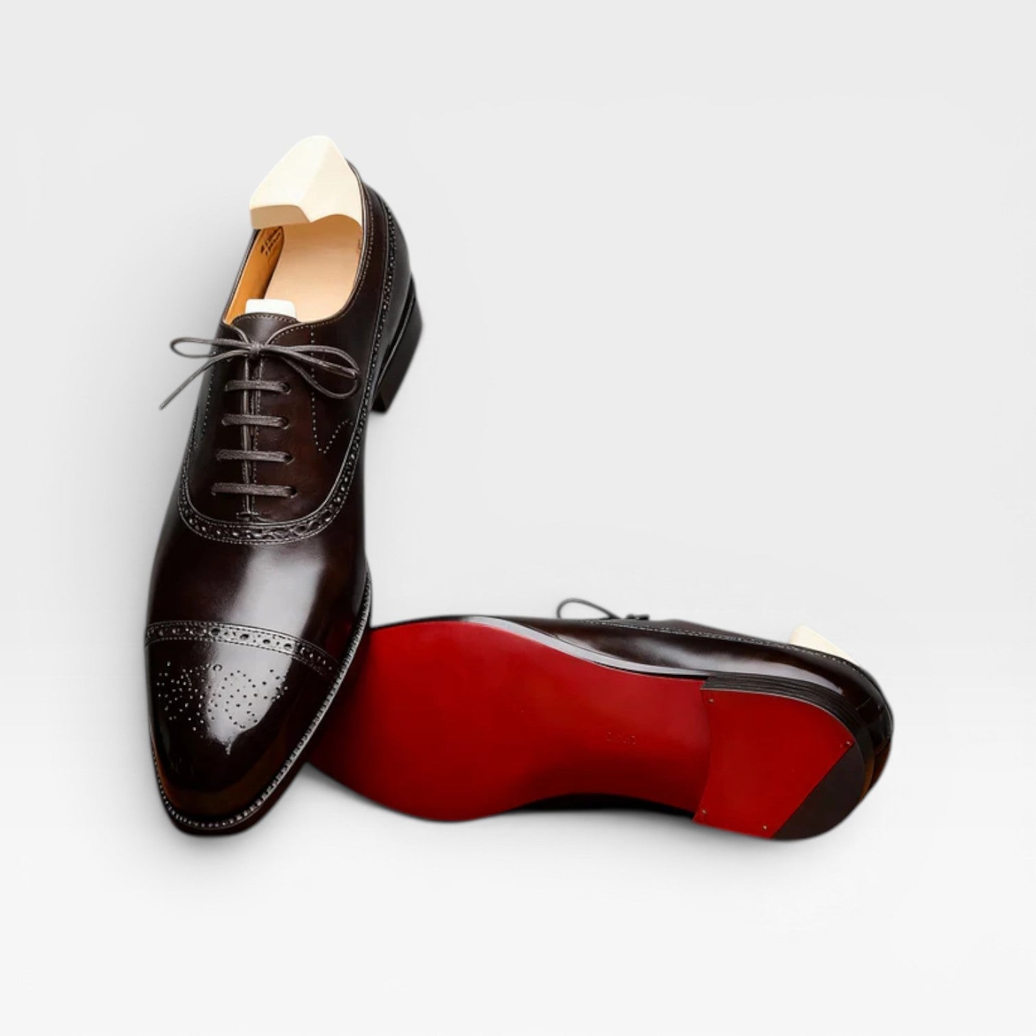 Arthur | Men's Brogue Oxford Shoes – Classic Leather Cap-Toe Dress Shoes