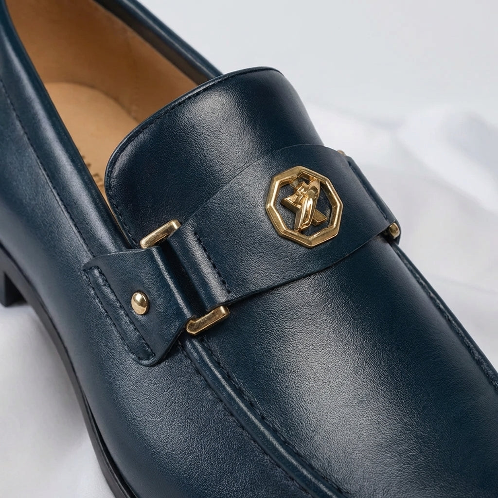 Edgar | Men's Italian faux leather Loafers - Classic Smart-Casual Slip-On Shoes