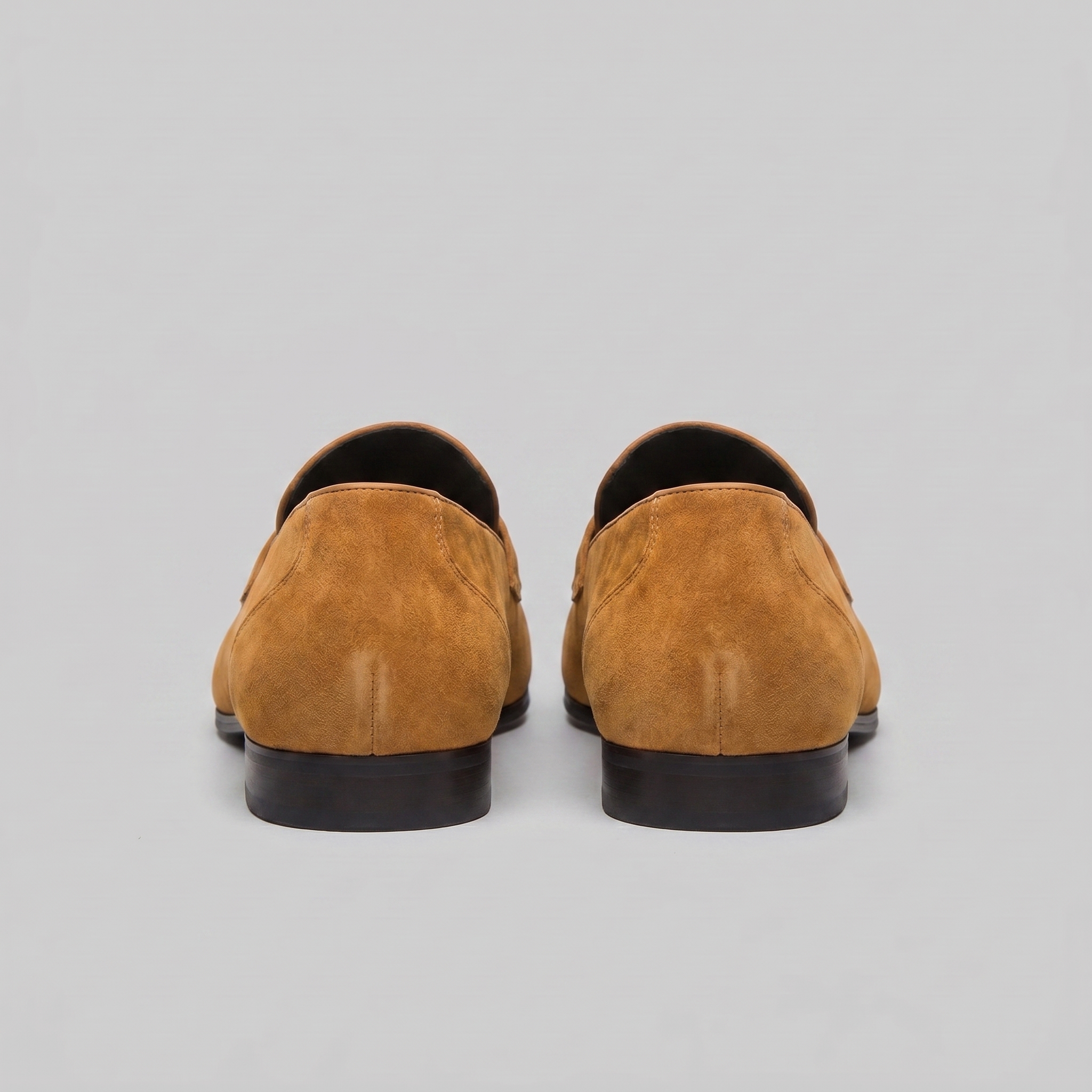 Angus | Men's Suede Penny Loafers - Smart Casual Slip-On Shoes