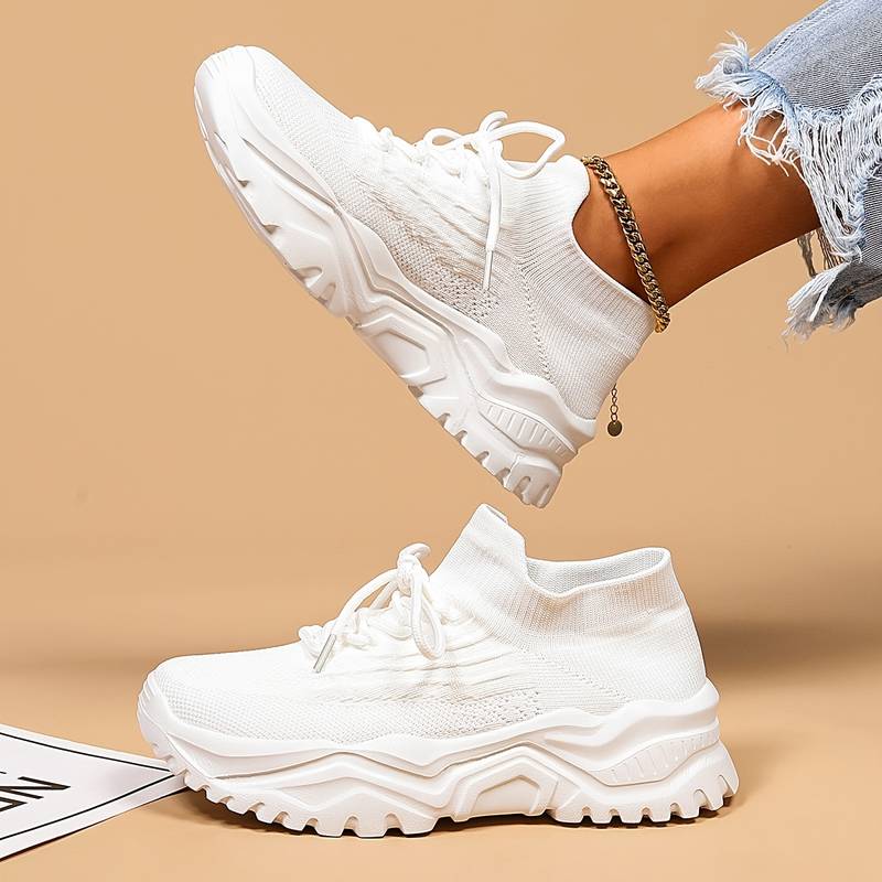 Ivy | Mesh Casual Trainers - Lightweight Everyday Walking Shoes