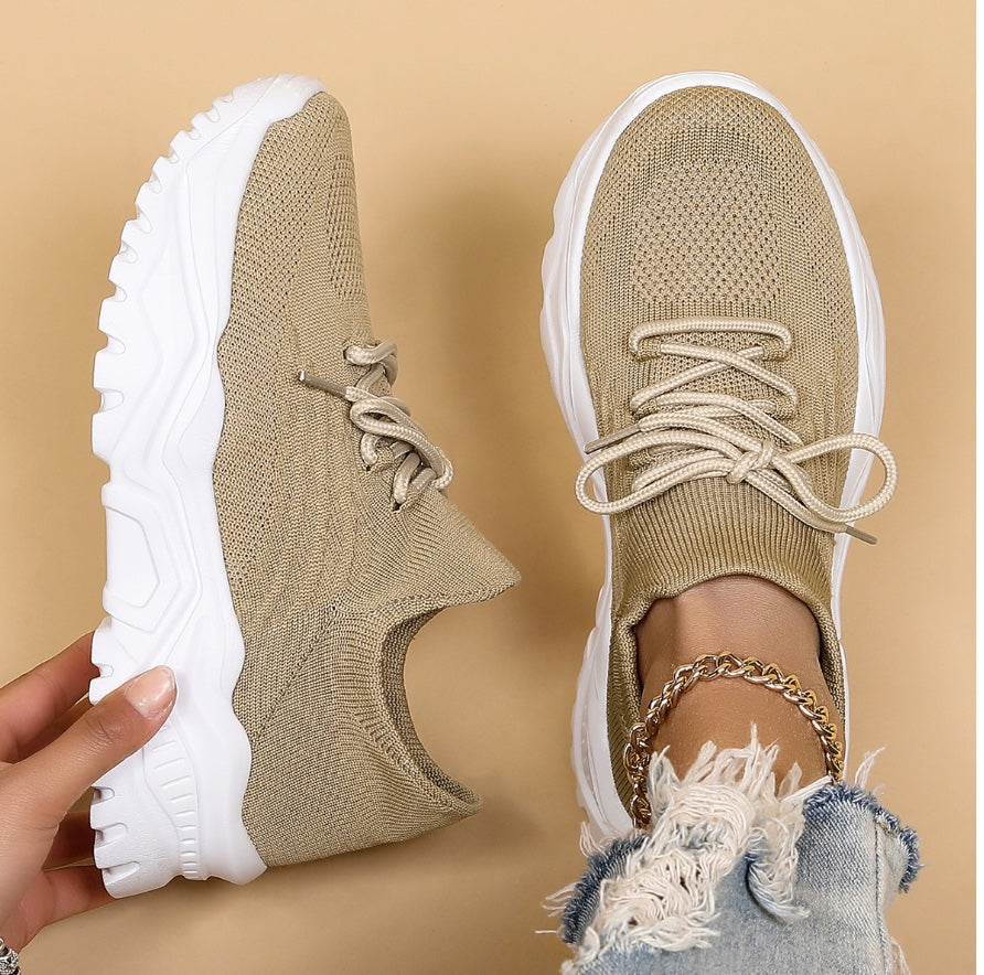 Ivy | Mesh Casual Trainers - Lightweight Everyday Walking Shoes
