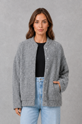 Winona | Women's Oversized Open-Front Jacket - Relaxed Smart-Casual Layer