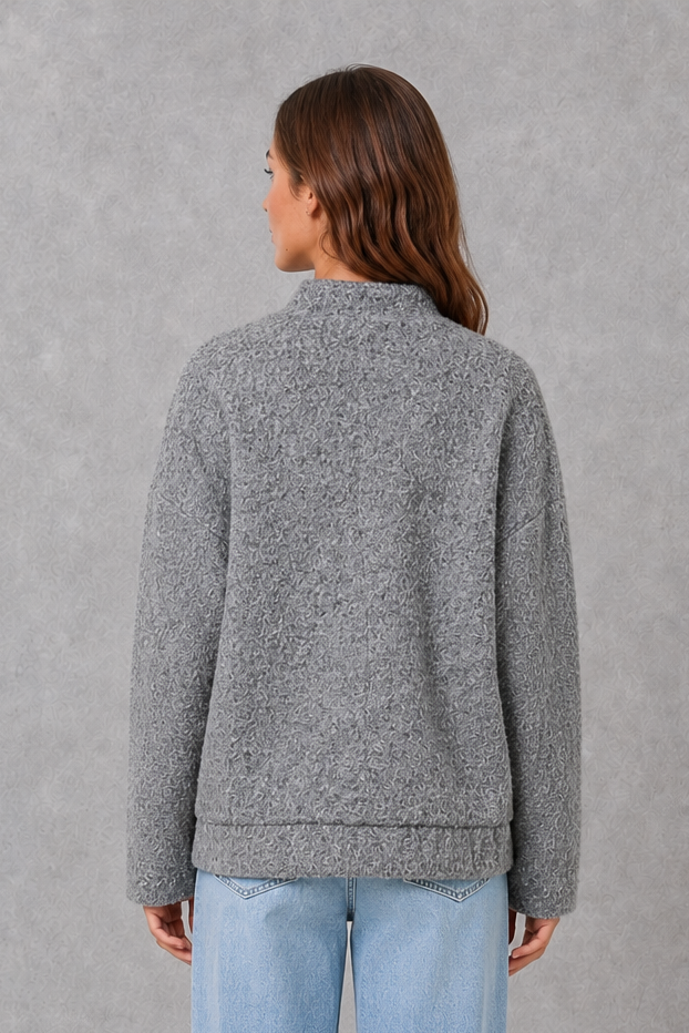 Winona | Women's Oversized Open-Front Jacket - Relaxed Smart-Casual Layer
