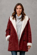 Anwen | Women's Fleece-Lined Coat - Warm Everyday Winter Jacket