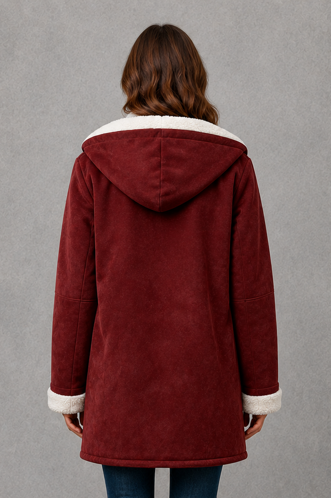 Anwen | Women's Fleece-Lined Coat - Warm Everyday Winter Jacket