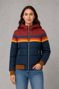 Georgie | Women's Quilted Padded Jacket - Retro Relaxed Winter Coat