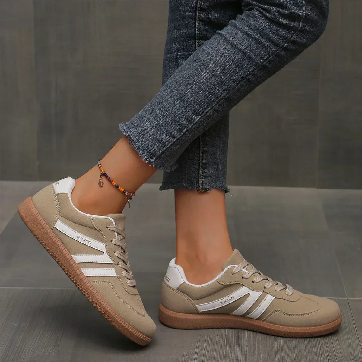 Ava | Women's Lightweight Walking Trainers – Breathable Everyday Sneakers