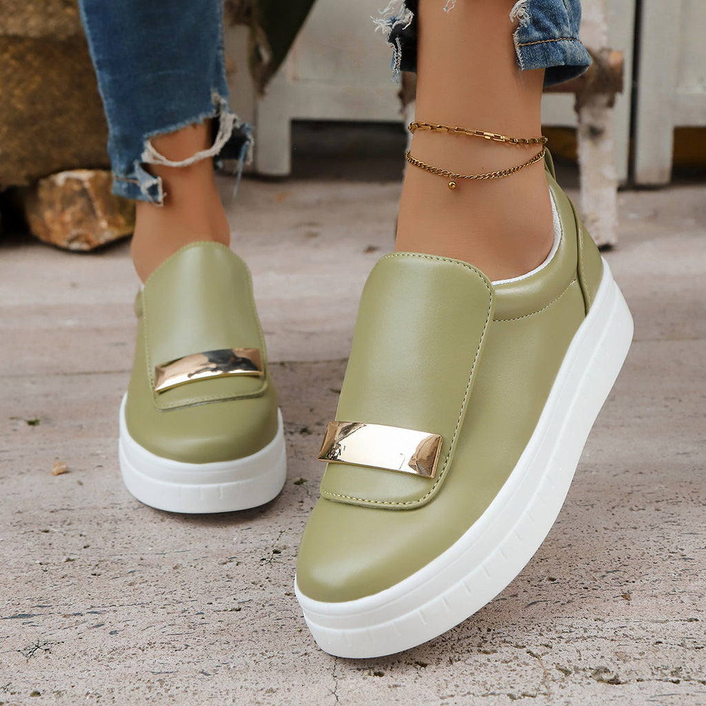 Beulah | Women's Slip-On Casual Trainers - Lightweight Everyday Sneakers