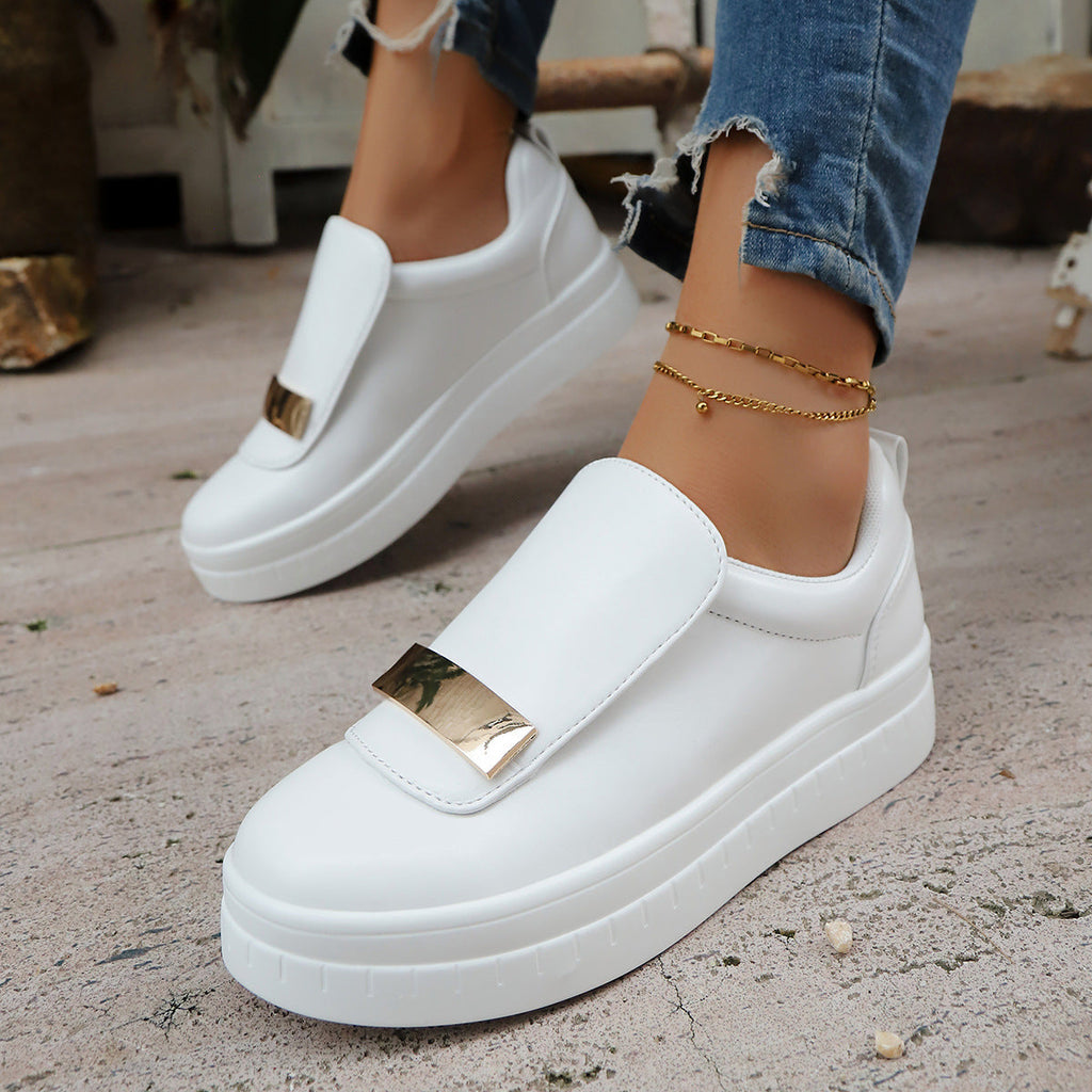 Beulah | Women's Slip-On Casual Trainers - Lightweight Everyday Sneakers