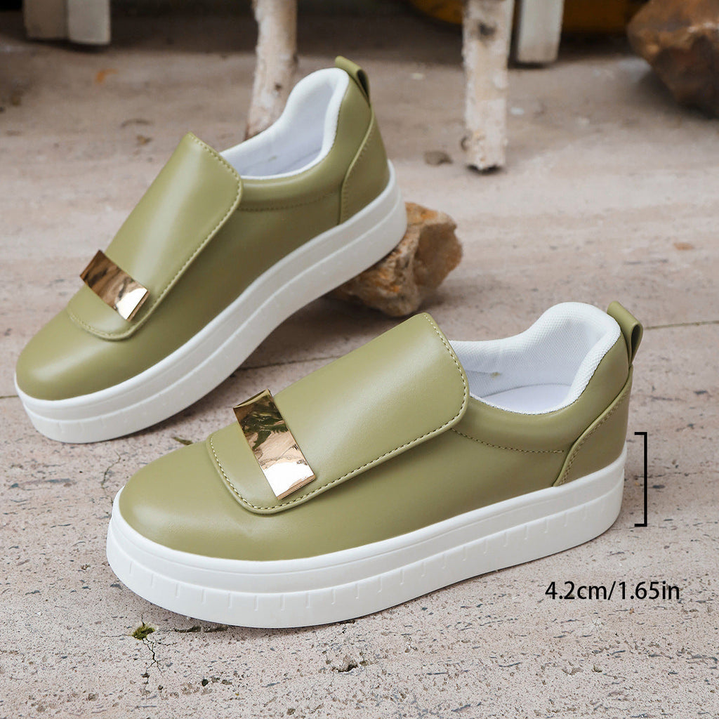 Beulah | Women's Slip-On Casual Trainers - Lightweight Everyday Sneakers